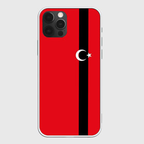 Чехол для iPhone 12 Pro Max с принтом Турция лента в Тюмени, Силикон |  | tr | tur | анкара | герб | государство | знак | надпись | патриот | полосы | республика | символ | стамбул | страна | турецкая | турецкий | турки | турок | турция | турчанка | флаг | флага | цвета
