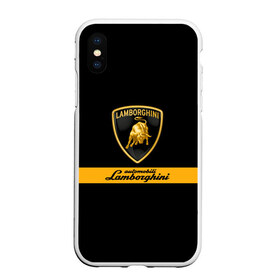 Чехол для iPhone XS Max матовый с принтом Lamborghini Automobili S p A в Тюмени, Силикон | Область печати: задняя сторона чехла, без боковых панелей | automobili | gallardo | lamborghini | murcielago | reventon | roadster | s.p.a. | авто | автомобиль | знак | ламборгини | ламборджини | ламборжини | лого | машина | символ | спорт | тачка | эмблема