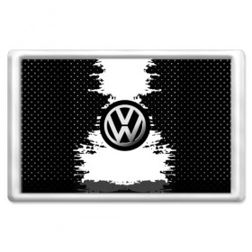 Магнит 45*70 с принтом Volkswagen в Тюмени, Пластик | Размер: 78*52 мм; Размер печати: 70*45 | 