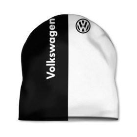 Шапка 3D с принтом Volkswagen в Тюмени, 100% полиэстер | универсальный размер, печать по всей поверхности изделия | volkswagen | авто | автомобиль | вольксваген | лого | машина | фолькс ваген | фольксваген | эмблема