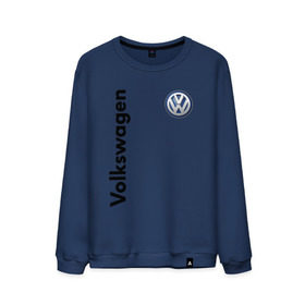 Мужской свитшот хлопок с принтом Volkswagen в Тюмени, 100% хлопок |  | volkswagen | авто | автомобиль | вольксваген | лого | машина | фолькс ваген | фольксваген | эмблема