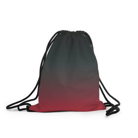Рюкзак-мешок 3D с принтом Red Carbon в Тюмени, 100% полиэстер | плотность ткани — 200 г/м2, размер — 35 х 45 см; лямки — толстые шнурки, застежка на шнуровке, без карманов и подкладки | carbon | градиент | карбон