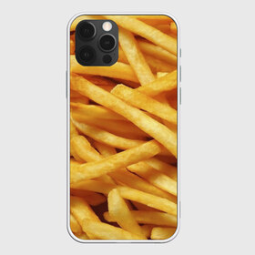 Чехол для iPhone 12 Pro Max с принтом Картошка фри в Тюмени, Силикон |  | вкусная | еда | жареный | желтый | закуска | картофель | картофеля | картоха | картошка | картошки | палки | палочки | полоски | фас фуд | фаст фуд | фастфуд | фасфуд | фвсфут | фри