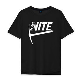 Мужская футболка хлопок Oversize с принтом Fortnite в Тюмени, 100% хлопок | свободный крой, круглый ворот, “спинка” длиннее передней части | fortnite | фортнайт