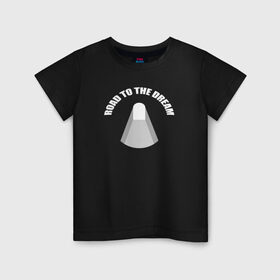 Детская футболка хлопок с принтом Road to the dream T-shirt в Тюмени, 100% хлопок | круглый вырез горловины, полуприлегающий силуэт, длина до линии бедер | rdr | road to dream