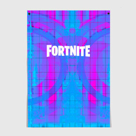 Постер с принтом Fortnite в Тюмени, 100% бумага
 | бумага, плотность 150 мг. Матовая, но за счет высокого коэффициента гладкости имеет небольшой блеск и дает на свету блики, но в отличии от глянцевой бумаги не покрыта лаком | fortnite | ветряк | город | гроза | деревья | зомби | игры | каменоломня | кристалы | молния | озеро