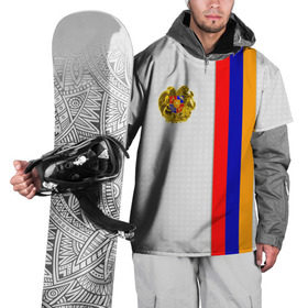 Накидка на куртку 3D с принтом I Love Armenia в Тюмени, 100% полиэстер |  | Тематика изображения на принте: armenia | армения | герб армении | ереван | флаг армении