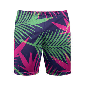 Мужские шорты 3D спортивные с принтом Листья Пальмы в Тюмени,  |  | весна | джунгли | для весны | для лета | лес | лето | листья | текстура | тропики | тропический | цветы