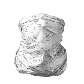 Бандана-труба 3D с принтом Топография_01 в Тюмени, 100% полиэстер, ткань с особыми свойствами — Activecool | плотность 150‒180 г/м2; хорошо тянется, но сохраняет форму | survey | геодезист | геодезия | топография