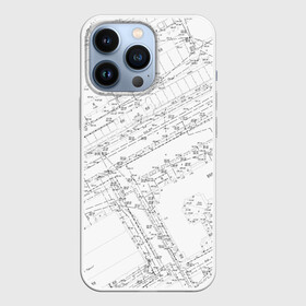 Чехол для iPhone 13 Pro с принтом Топография_01 в Тюмени,  |  | Тематика изображения на принте: survey | геодезист | геодезия | топография