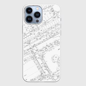 Чехол для iPhone 13 Pro Max с принтом Топография_01 в Тюмени,  |  | survey | геодезист | геодезия | топография