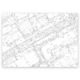 Поздравительная открытка с принтом Топография_01 в Тюмени, 100% бумага | плотность бумаги 280 г/м2, матовая, на обратной стороне линовка и место для марки
 | survey | геодезист | геодезия | топография