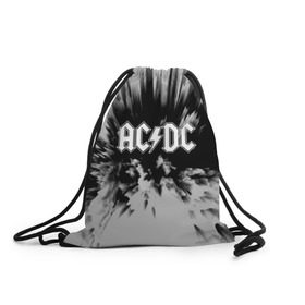 Рюкзак-мешок 3D с принтом AC/DC в Тюмени, 100% полиэстер | плотность ткани — 200 г/м2, размер — 35 х 45 см; лямки — толстые шнурки, застежка на шнуровке, без карманов и подкладки | ac dc | atco | atlantic | columbia | east west | elektra | emi | epic | ангус янг | крис слэйд | музыка | стиви янг | эксл роуз