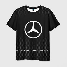 Мужская футболка 3D с принтом Mercedes sport auto abstract в Тюмени, 100% полиэфир | прямой крой, круглый вырез горловины, длина до линии бедер | auto | automobile | car | carbon | machine | mercedes | motor | motor car | sport car | автомашина | бренд | легковой автомобиль | марка | спортивный автомобиль | тачка