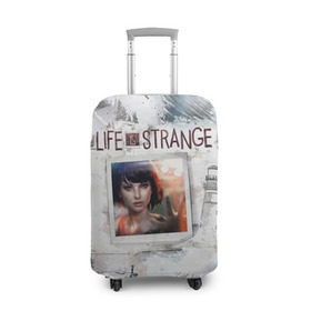 Чехол для чемодана 3D с принтом Max. Life is Strange. в Тюмени, 86% полиэфир, 14% спандекс | двустороннее нанесение принта, прорези для ручек и колес | макс | странная жизнь