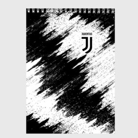 Скетчбук с принтом Juventus в Тюмени, 100% бумага
 | 48 листов, плотность листов — 100 г/м2, плотность картонной обложки — 250 г/м2. Листы скреплены сверху удобной пружинной спиралью | football | juventus | soccer | италия | турин | футбольный | ювентус