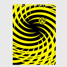 Скетчбук с принтом FC Borussia Dortmund в Тюмени, 100% бумага
 | 48 листов, плотность листов — 100 г/м2, плотность картонной обложки — 250 г/м2. Листы скреплены сверху удобной пружинной спиралью | боруссия | дортмунд