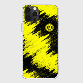 Чехол для iPhone 12 Pro Max с принтом FC Borussia Dortmund в Тюмени, Силикон |  | Тематика изображения на принте: боруссия | дортмунд