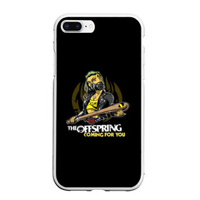 Чехол для iPhone 7Plus/8 Plus матовый с принтом The Offspring coming for you в Тюмени, Силикон | Область печати: задняя сторона чехла, без боковых панелей | the offspring | офспринг | оффспринг | рок