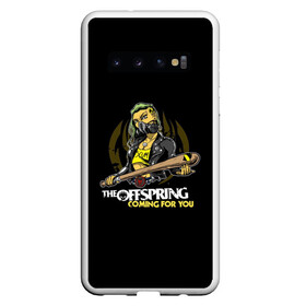 Чехол для Samsung Galaxy S10 с принтом The Offspring coming for you в Тюмени, Силикон | Область печати: задняя сторона чехла, без боковых панелей | the offspring | офспринг | оффспринг | рок