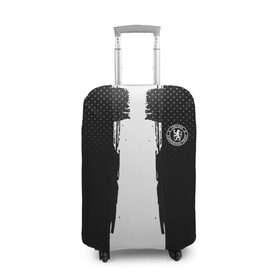 Чехол для чемодана 3D с принтом Chelsea sport sport uniform в Тюмени, 86% полиэфир, 14% спандекс | двустороннее нанесение принта, прорези для ручек и колес | 