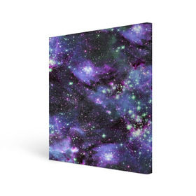 Холст квадратный с принтом Sky nebula в Тюмени, 100% ПВХ |  | abstraction | cosmos | nebula | space | star | universe | абстракция | вселенная | звезды | космос | мир | планеты