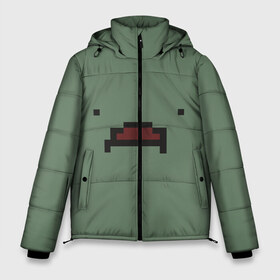 Мужская зимняя куртка 3D с принтом Unturned Zombie Face в Тюмени, верх — 100% полиэстер; подкладка — 100% полиэстер; утеплитель — 100% полиэстер | длина ниже бедра, свободный силуэт Оверсайз. Есть воротник-стойка, отстегивающийся капюшон и ветрозащитная планка. 

Боковые карманы с листочкой на кнопках и внутренний карман на молнии. | unterned | антернед | унтурнед
