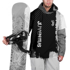 Накидка на куртку 3D с принтом Juventus sport в Тюмени, 100% полиэстер |  | 