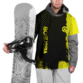 Накидка на куртку 3D с принтом Borussia sport в Тюмени, 100% полиэстер |  | Тематика изображения на принте: football | soccer | боруссия