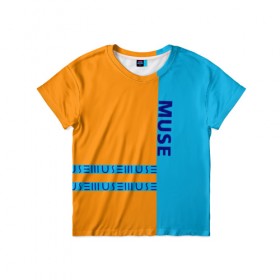 Детская футболка 3D с принтом Muse в Тюмени, 100% гипоаллергенный полиэфир | прямой крой, круглый вырез горловины, длина до линии бедер, чуть спущенное плечо, ткань немного тянется | muse | альтернативный | группа | доминик ховард | крис уолстенхолм | мосе | моус | моусе | муз | муза | музе | музыка | мусе | мэттью беллами | прогрессивный | рок | симфонический | спейс | спейсрок
