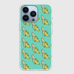 Чехол для iPhone 13 Pro с принтом Бааны в Тюмени,  |  | Тематика изображения на принте: banana | food | vegan | vegetarian | банан | веган | вегетарианство | еда