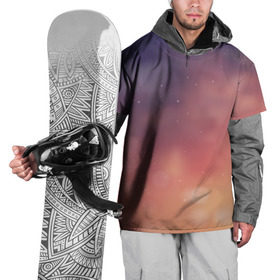 Накидка на куртку 3D с принтом Абстракция Градиент Текстура в Тюмени, 100% полиэстер |  | gradient | sky | небо