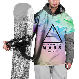 Накидка на куртку 3D с принтом 30 Seconds to Mars в Тюмени, 100% полиэстер |  | 30 seconds to mars | punk | rock | альтернативный хип хоп | группа | инди поп | музыка | музыкальное произведение | ноты | панк | регги | рок | синти поп