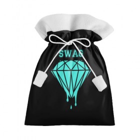 Подарочный 3D мешок с принтом Swag diamond в Тюмени, 100% полиэстер | Размер: 29*39 см | Тематика изображения на принте: 