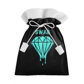 Подарочный 3D мешок с принтом Swag diamond в Тюмени, 100% полиэстер | Размер: 29*39 см | 