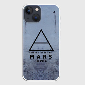 Чехол для iPhone 13 mini с принтом 30 Seconds to Mars в Тюмени,  |  | 30 seconds to mars | punk | rock | альтернативный хип хоп | группа | инди поп | музыка | музыкальное произведение | ноты | панк | регги | рок | синти поп