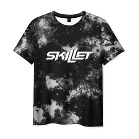 Мужская футболка 3D с принтом Skillet в Тюмени, 100% полиэфир | прямой крой, круглый вырез горловины, длина до линии бедер | punk | rock | skillet | альтернативный хип хоп | группа | инди поп | музыка | музыкальное произведение | ноты | панк | регги | рок | синти поп