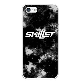 Чехол для iPhone 5/5S матовый с принтом Skillet в Тюмени, Силикон | Область печати: задняя сторона чехла, без боковых панелей | punk | rock | skillet | альтернативный хип хоп | группа | инди поп | музыка | музыкальное произведение | ноты | панк | регги | рок | синти поп