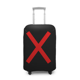 Чехол для чемодана 3D с принтом MONSTA X_7 в Тюмени, 86% полиэфир, 14% спандекс | двустороннее нанесение принта, прорези для ручек и колес | monsta x | монст х