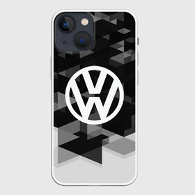 Чехол для iPhone 13 mini с принтом Volkswagen sport geometry в Тюмени,  |  | auto | automobile | car | carbon | machine | motor | motor car | sport car | volkswagen | автомашина | бренд | легковой автомобиль | марка | спортивный автомобиль | тачка