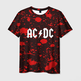 Мужская футболка 3D с принтом AC DC в Тюмени, 100% полиэфир | прямой крой, круглый вырез горловины, длина до линии бедер | ac dc | punk | rock | альтернативный хип хоп | группа | инди поп | музыка | музыкальное произведение | ноты | панк | регги | рок | синти поп