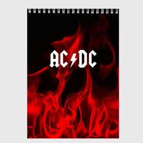 Скетчбук с принтом AC DC в Тюмени, 100% бумага
 | 48 листов, плотность листов — 100 г/м2, плотность картонной обложки — 250 г/м2. Листы скреплены сверху удобной пружинной спиралью | ac dc | punk | rock | альтернативный хип хоп | группа | инди поп | музыка | музыкальное произведение | ноты | панк | регги | рок | синти поп