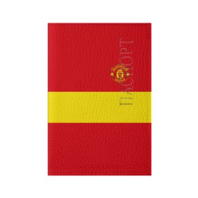 Обложка для паспорта матовая кожа с принтом Manchester United в Тюмени, натуральная матовая кожа | размер 19,3 х 13,7 см; прозрачные пластиковые крепления | england | football | logo | manchester united | sport | англия | арт | лига | лого | манчестер юнайтед | спорт | текстура | фк | футбол | футбольный клуб | эмблема