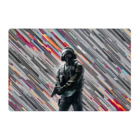 Магнитный плакат 3Х2 с принтом Rainbow Six Siege в Тюмени, Полимерный материал с магнитным слоем | 6 деталей размером 9*9 см | battlefield | call of duty | clancy | cod | counter | csgo | game | rainbow | six | strike | tom | игра | клэнси | код | ксго | том | шутер