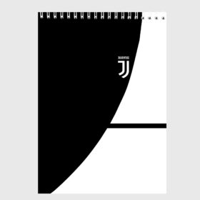 Скетчбук с принтом JUVENTUS SPORT в Тюмени, 100% бумага
 | 48 листов, плотность листов — 100 г/м2, плотность картонной обложки — 250 г/м2. Листы скреплены сверху удобной пружинной спиралью | fc | football | fotball club | juventus | sport | спорт | спортивные | униформа | фирменые цвета | фк | футбол | футбольный клуб | ювентус