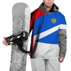 Накидка на куртку 3D с принтом RUSSIA SPORT в Тюмени, 100% полиэстер |  | fc | football | fotball club | russia | sport | россия | спорт | спортивные | униформа | фирменные цвета | фк | футбол | футбольный клуб