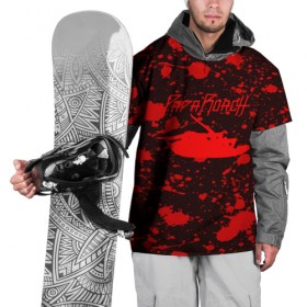 Накидка на куртку 3D с принтом Papa Roach в Тюмени, 100% полиэстер |  | Тематика изображения на принте: papa roach | roach | папа роач | папароач | папароч | роач | роч