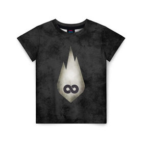 Детская футболка 3D с принтом Thousand Foot Krutch в Тюмени, 100% гипоаллергенный полиэфир | прямой крой, круглый вырез горловины, длина до линии бедер, чуть спущенное плечо, ткань немного тянется | tfk | thousand foot krutch