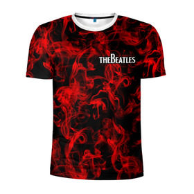 Мужская футболка 3D спортивная с принтом The Beatles в Тюмени, 100% полиэстер с улучшенными характеристиками | приталенный силуэт, круглая горловина, широкие плечи, сужается к линии бедра | альтернативный | блюз | британская | готик | гранж | метал | музыка | пост | рок группа | хард