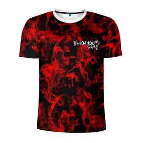 Мужская футболка 3D спортивная с принтом Bloodhound Gang в Тюмени, 100% полиэстер с улучшенными характеристиками | приталенный силуэт, круглая горловина, широкие плечи, сужается к линии бедра | Тематика изображения на принте: альтернативный | американская | глэм | готик | гранж | метал | музыка | пост | рок группа | хард